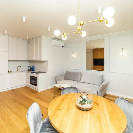White Deluxe With Terrace By Oneapartments Apartment Gdansk