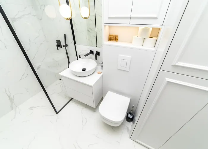 White Deluxe With Terrace By Oneapartments * グダニスク